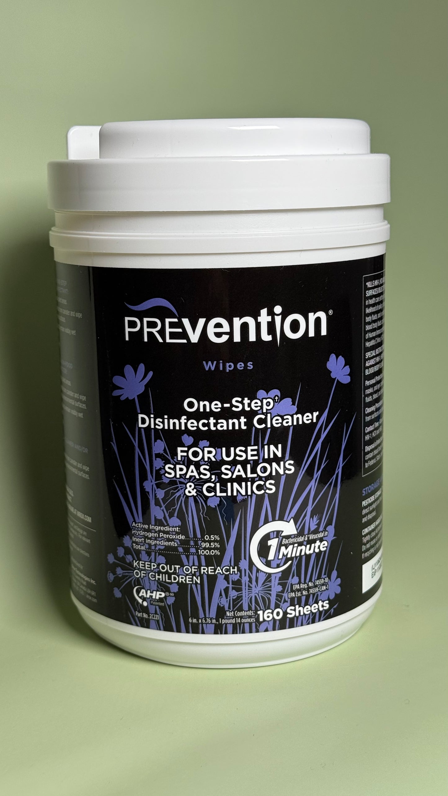 Prevention Disinfectant Wipes