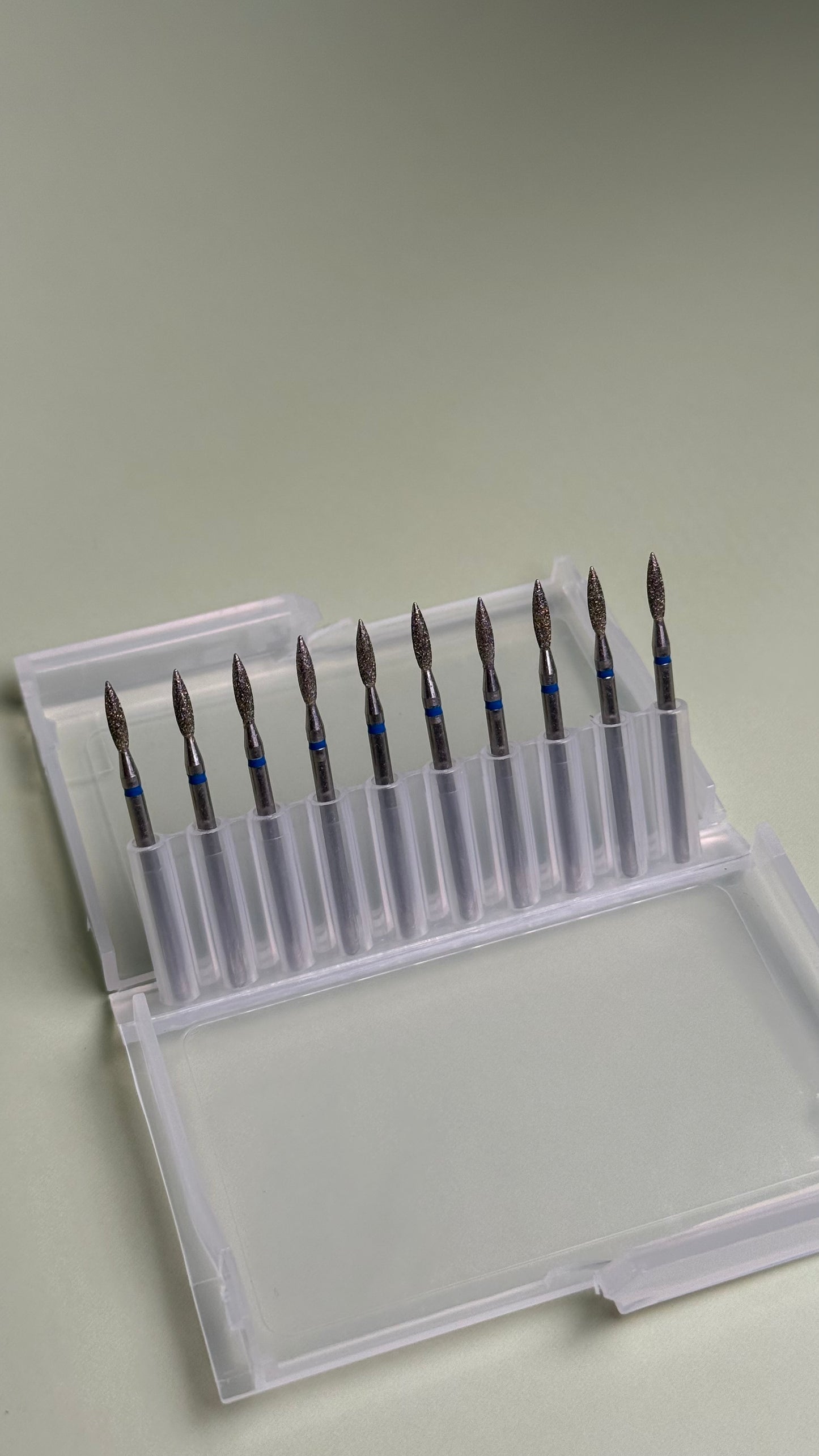 10 pc Flame Bit Medium Grit