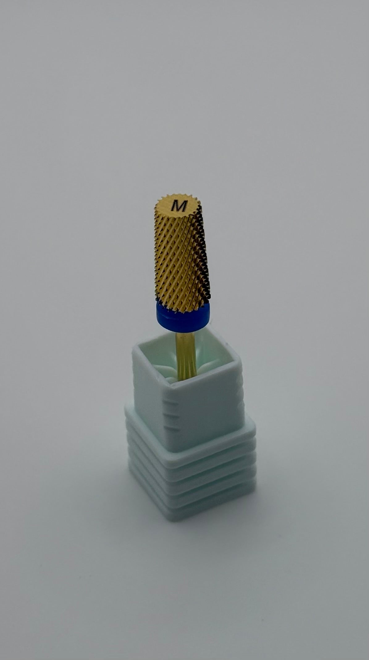 3/32" Tapered Barrel Gold Carbide Bit