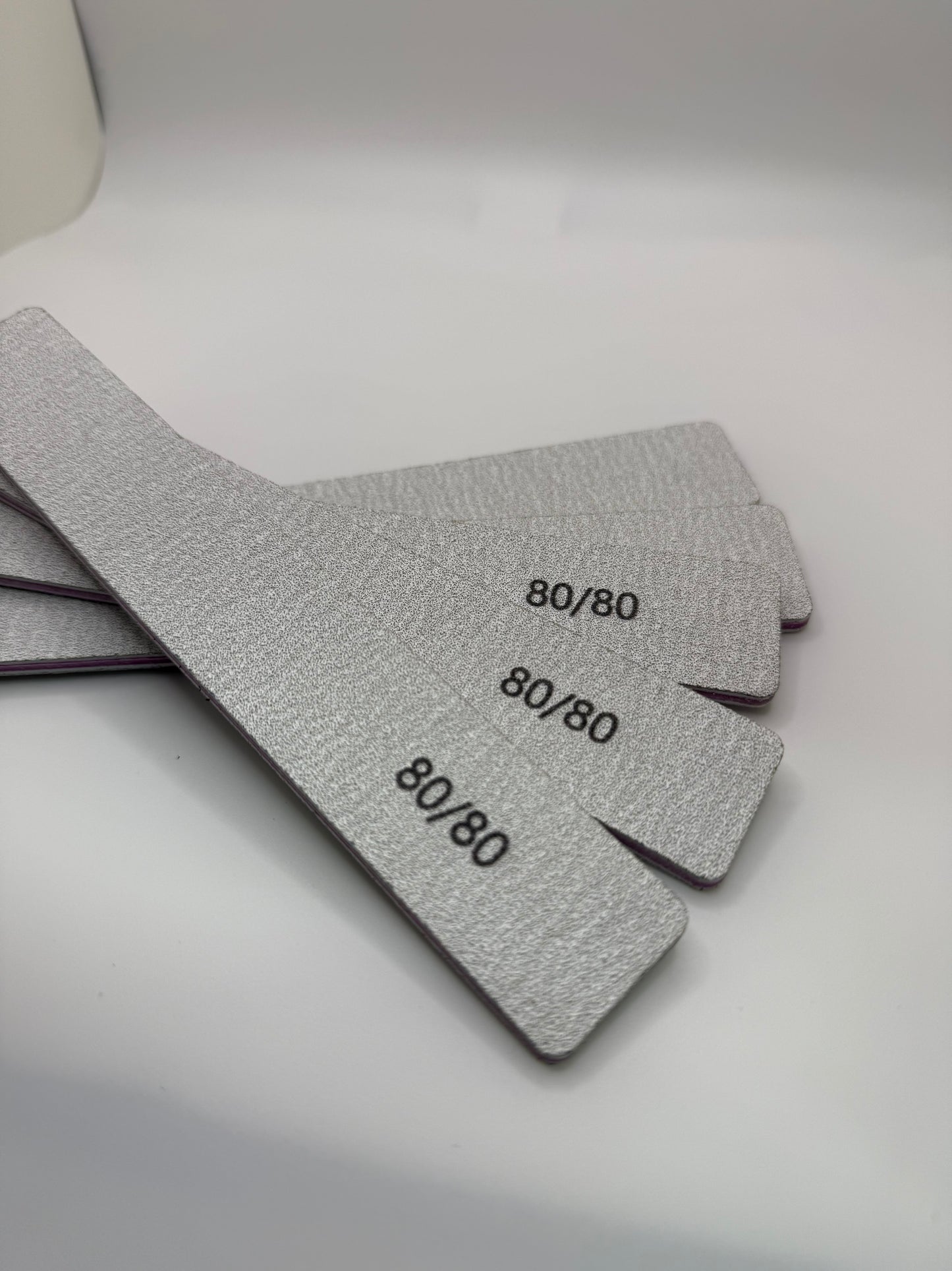 80/80 Grit Nail Files