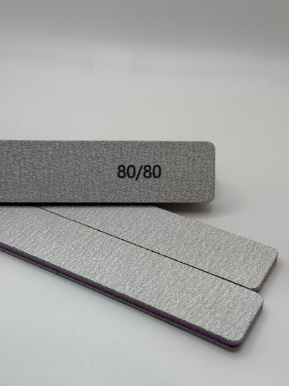 80/80 Grit Nail Files