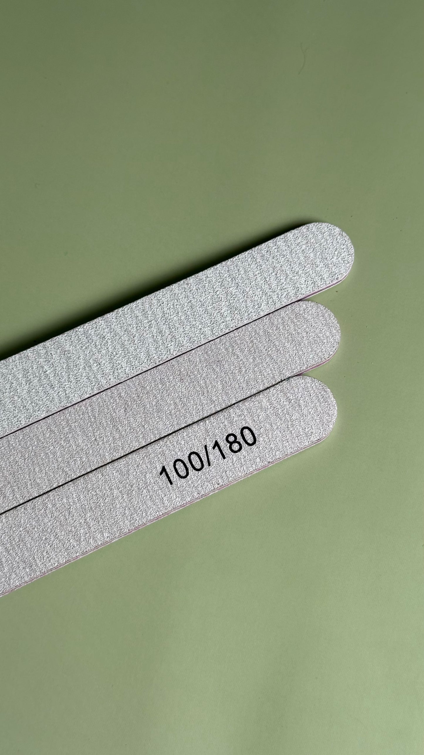 Round 180/100 Grit Nail Files