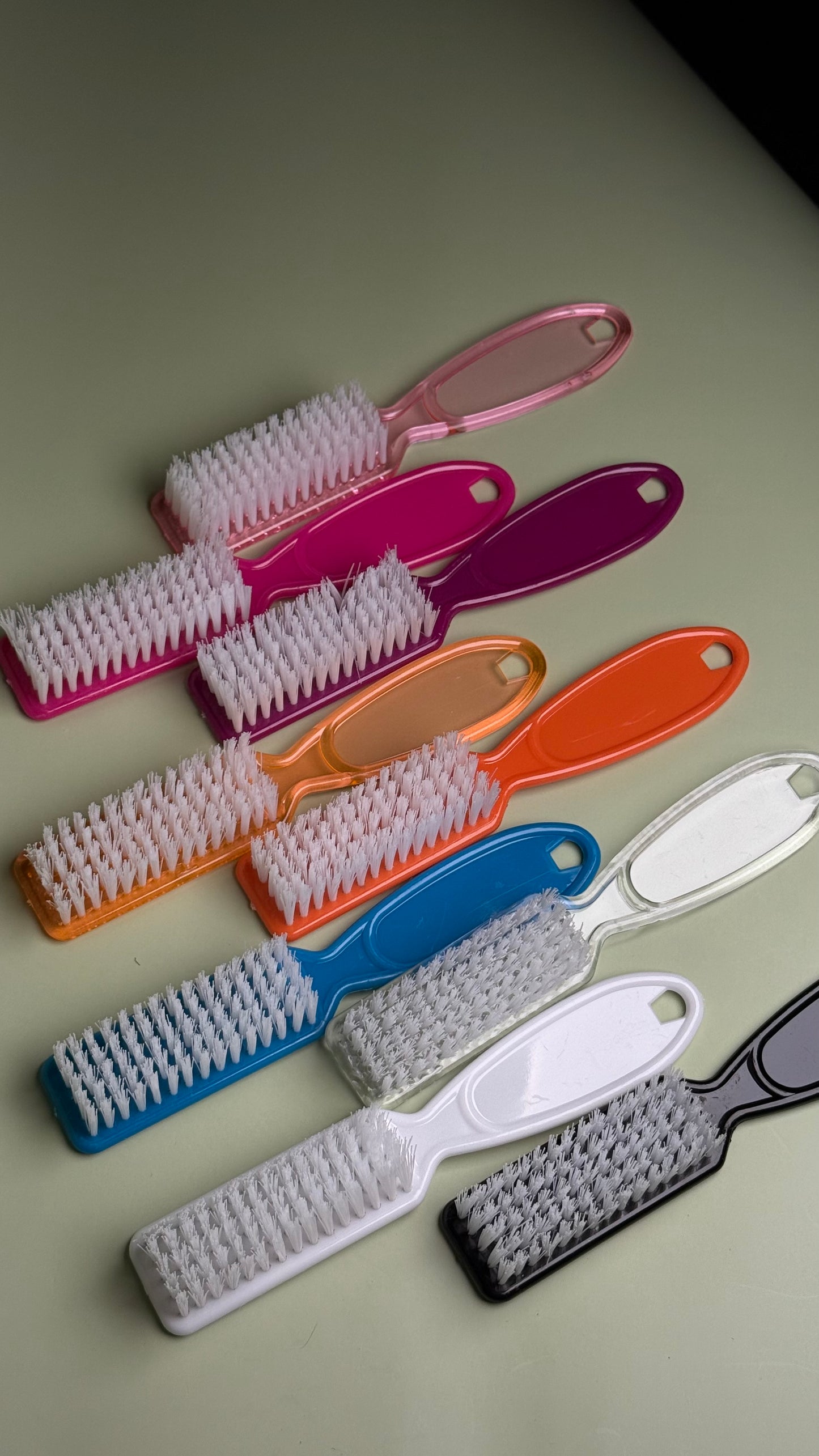 Individual Nail Cleaning Brush with Handle