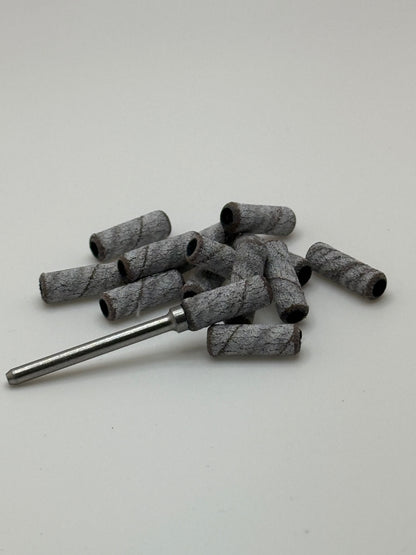 240 GRIT MINI SANDING BANDS 100 PCS