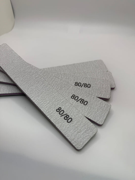 80/80 Grit Nail Files