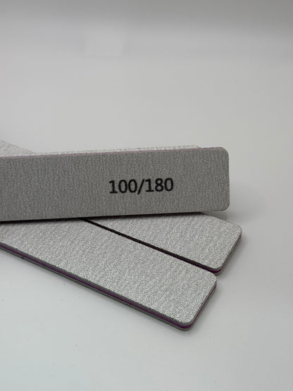 100/180 GRIT NAIL FILES